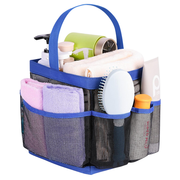 8-Pocket Portable Mesh Shower/Beach Caddy Organizer
