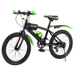 Kids 20" Adjustable Mountain Bike With Dual-Disc Brakes
