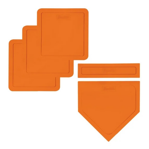 Franklin Sports Thrown Down Baseball Bases