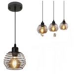 1-Light Kitchen Island Lighting With Metal shades