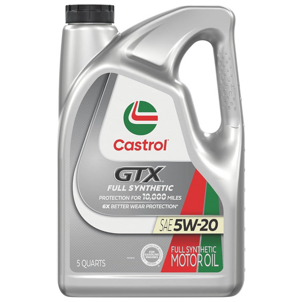 5-Qt Castrol GTX Full Synthetic Motor Oil