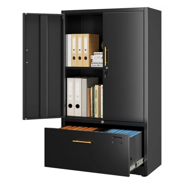 Gangmei 1 Drawer Metal Lateral File Storage Cabinet