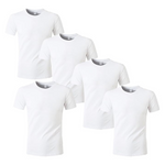 5-Pack Htvront Polyester Crew Neck T-Shirt