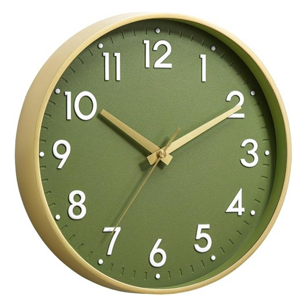 Cicininc 8" Modern Silent Analog Wall Clock