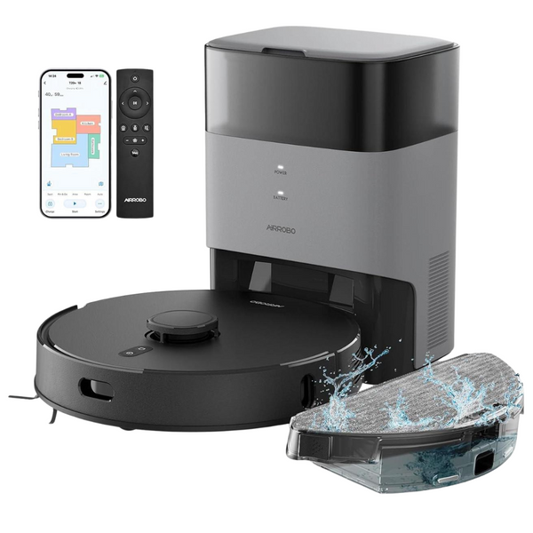 Airrobo T20+ Robot Vacuum And Mop Combo (2600Pa Suction) [Open Box]