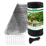 Sinway 7 x 100 Feet Reusable Wire Garden Netting