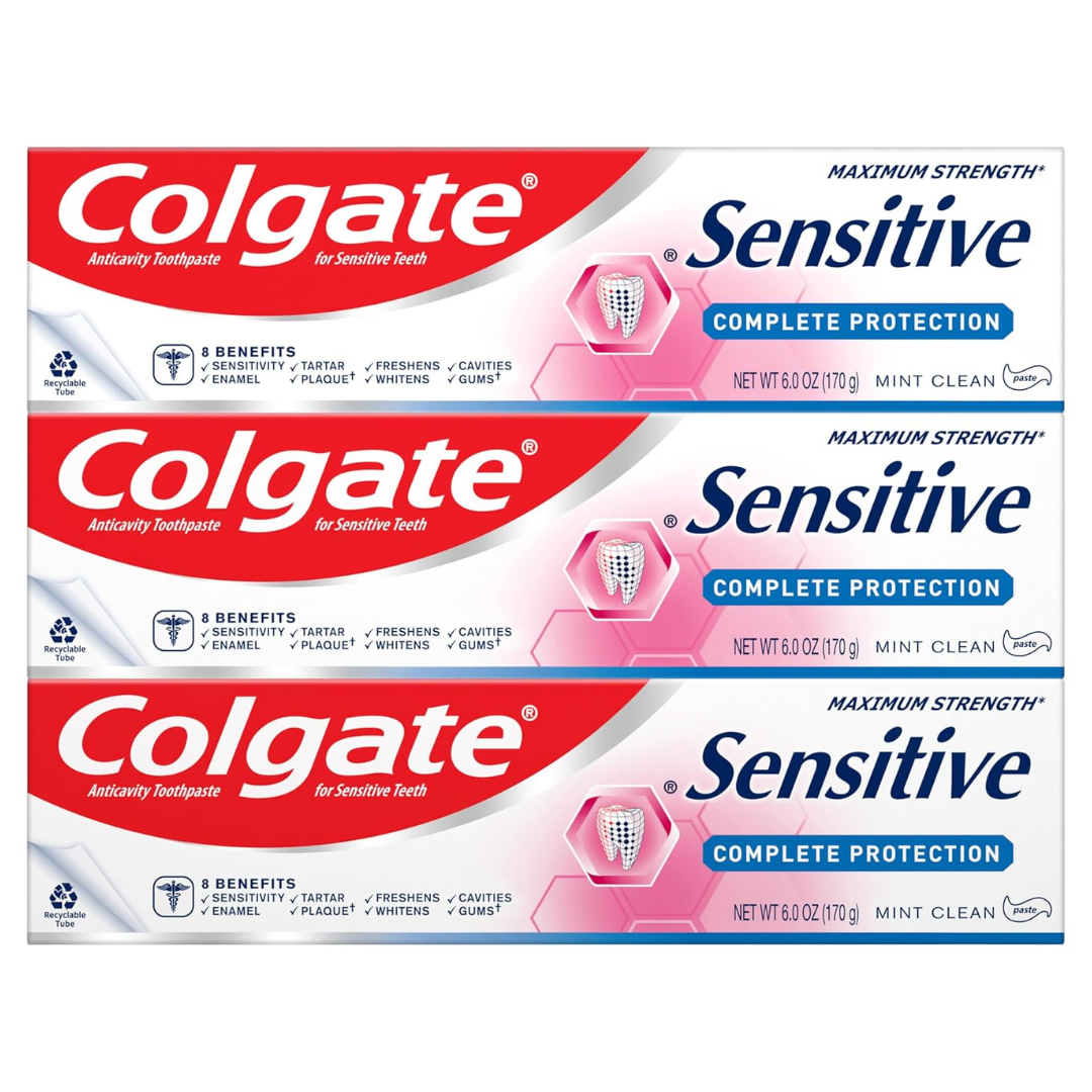 3-Pack Colgate Complete Protection Sensitive Toothpaste
