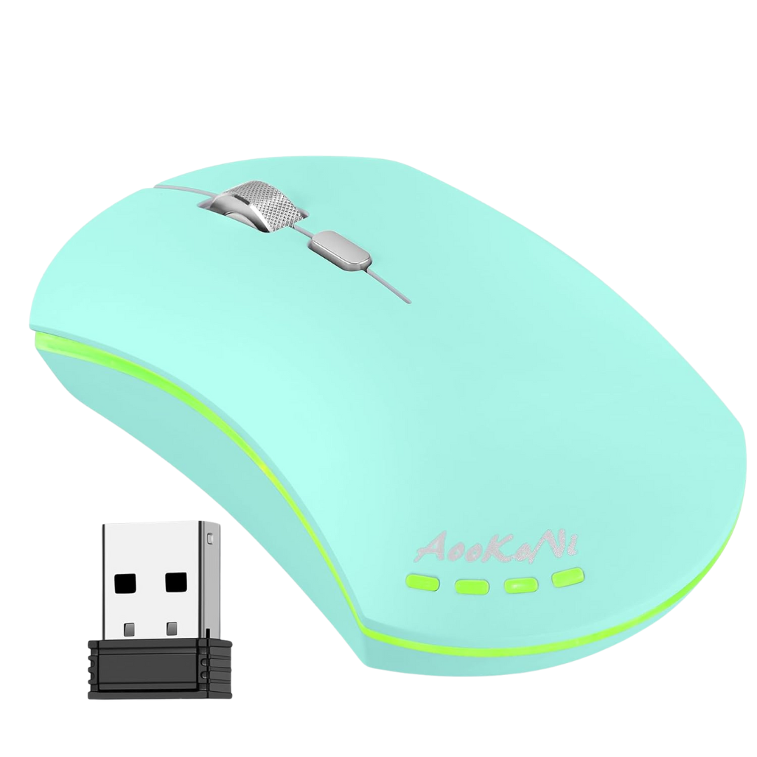 LED Dual Mode Bluetooth Mouse (Various Colors)