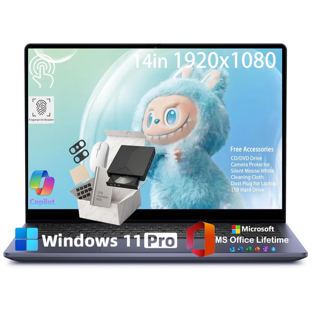 Dell Inspiron 7440 14" Touch 2-in-1 Laptop (Ryzen 5 8640HS / 64GB RAM / 2TB SSD)