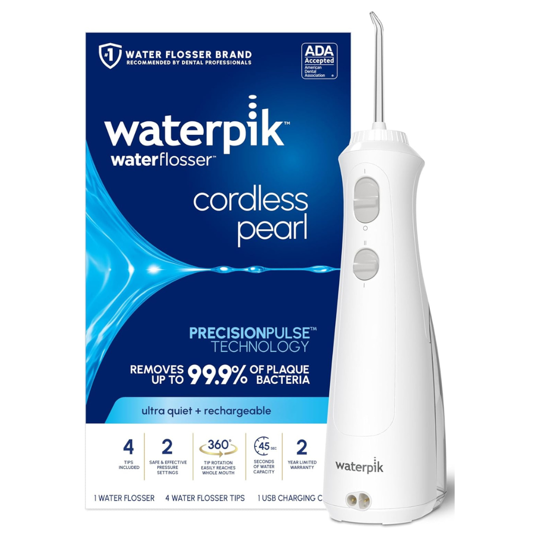 Waterpik Cordless Pearl Rechargeable Water Flosser