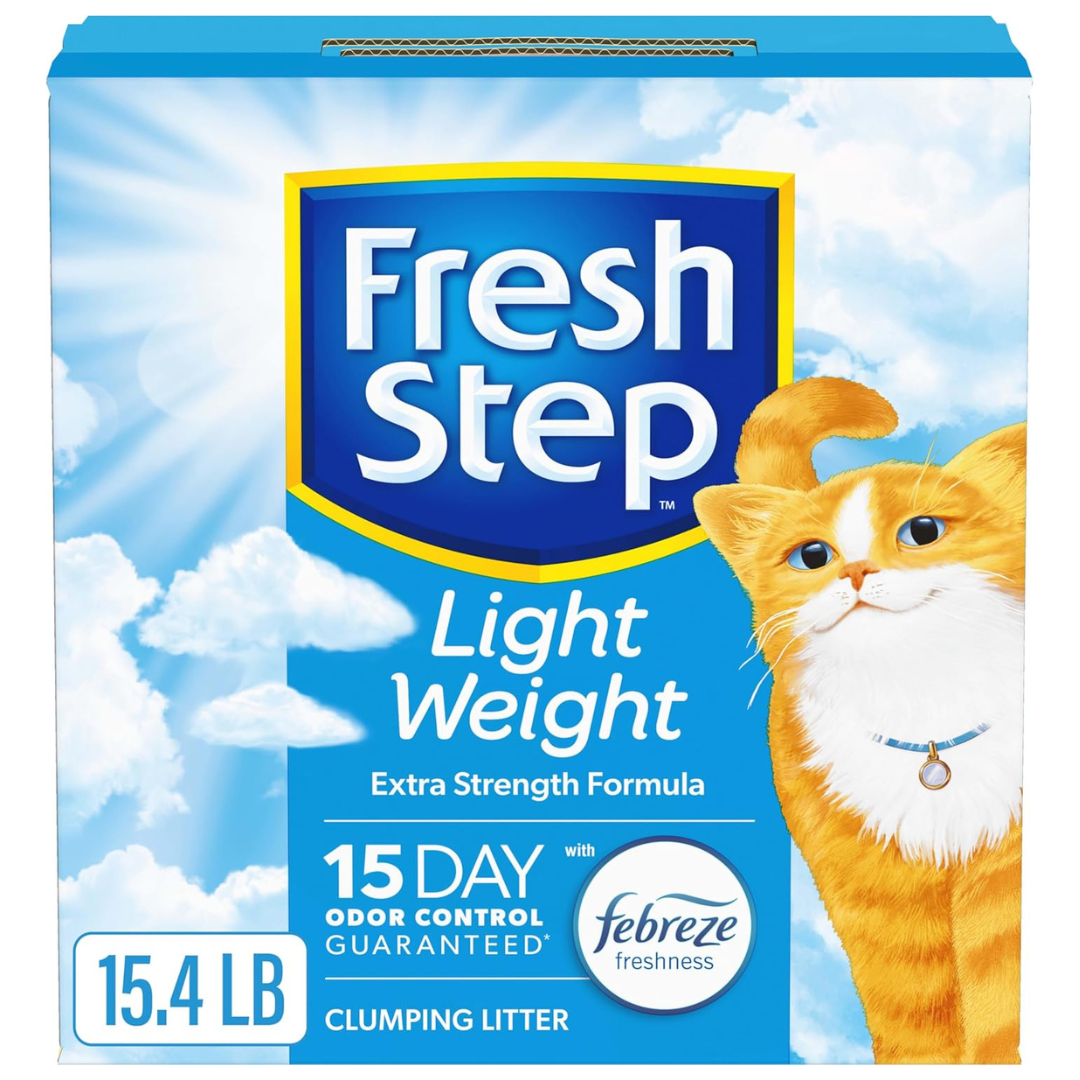 Fresh Step 15.4 lb Lightweight Extreme Scented Clumping Cat Litter