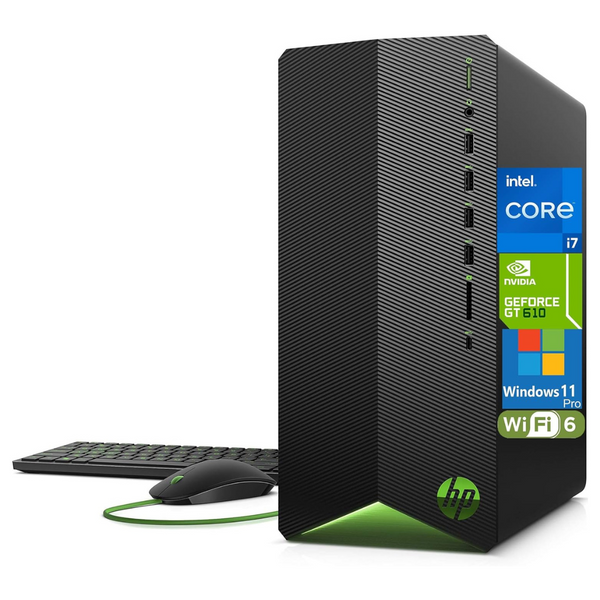 HP Pavilion TG01 Desktop (i7-11700F / 32GB RAM / 1TB SSD / 2GB GT 610)