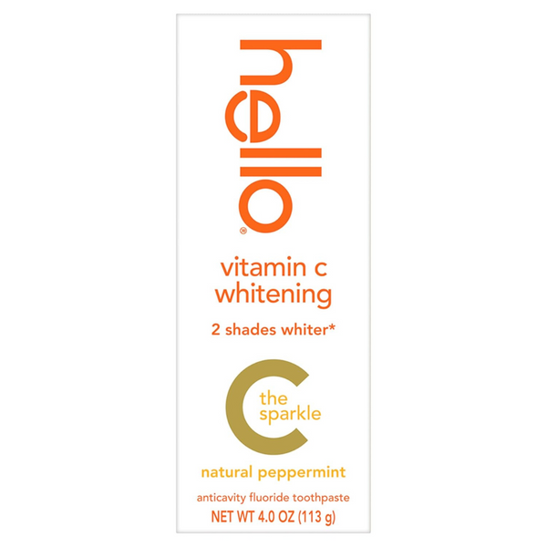 Hello Vitamin C Whitening Toothpaste With Fluoride