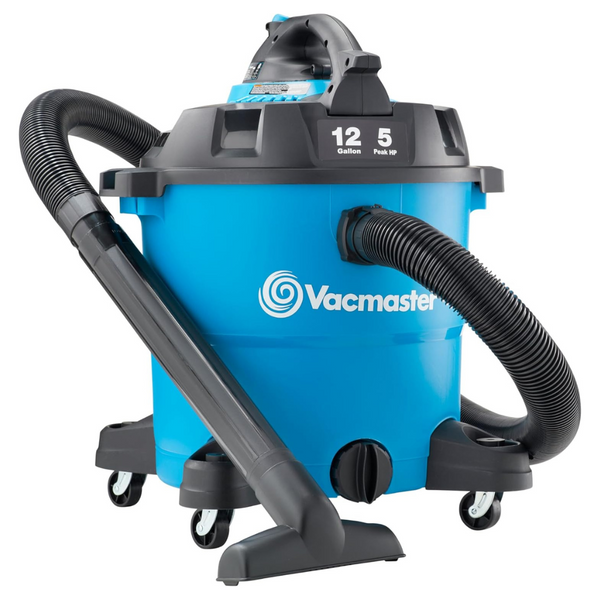 Vacmaster Blue Line 12-Gallon 5 Peak HP† Wet/Dry Vacuum With Detachable Blower