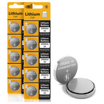 10-Pack Topusse CR2032 3V Lithium Coin Cell Batteries