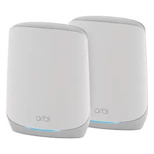 2-Pack NETGEAR Orbi Whole Home Tri-Band Mesh WiFi 6 System