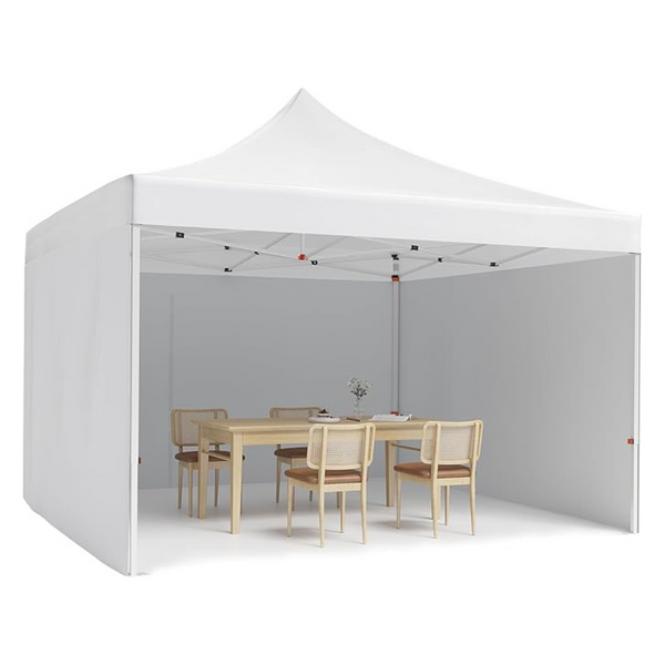 10ft x 10ft GarveeLife Pop Up Canopy Tent with 3 Removable Sidewalls