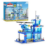 292-Pieces MAX Adventure Police Station Playset