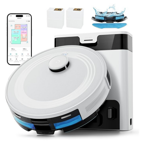 Lefant M2 Pro Robot Vacuum And Mop With LiDAR