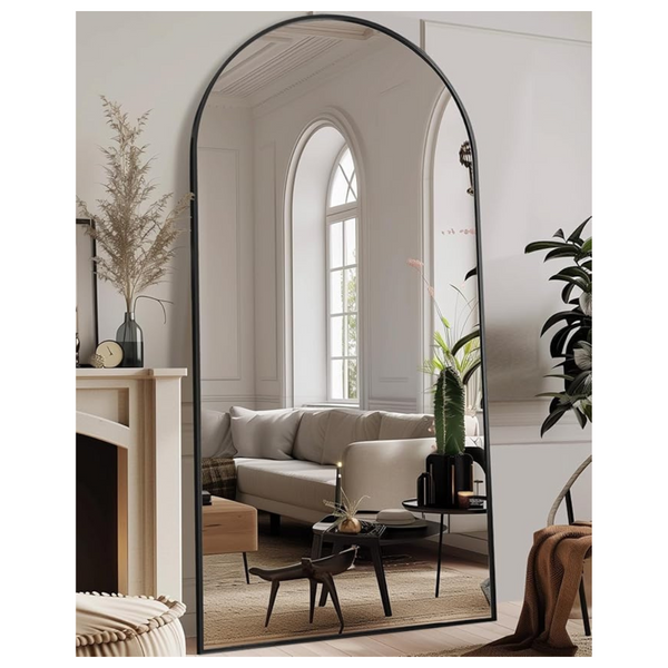 81" x 41" Arched Full Body Floor Standing Length Mirror