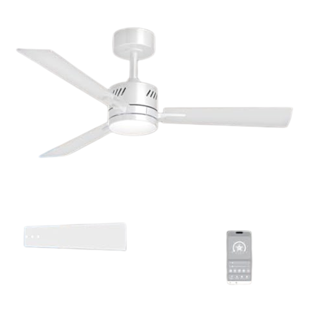 AHAWILL 42" 6CCT Dimmable Ceiling Fan