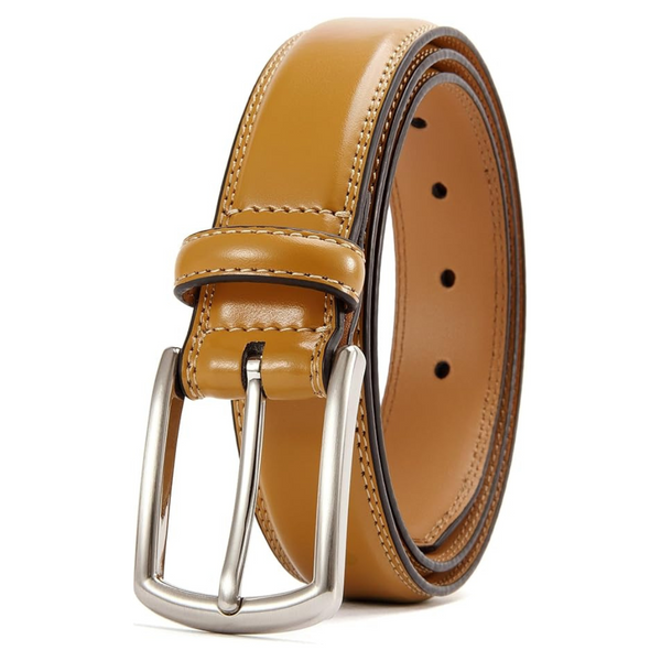 CHAOREN Men's Leather 1.25" Dress Belt