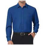 Demeanor Men's Slim Fit Dress Shirt