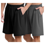 2-Pack Aroveea Men's Athletic Running Shorts