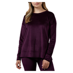 32 Degrees Women's Soft Velour Crew Top (Various)