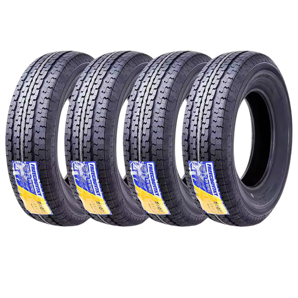 Set Of 4 Grand Ride Trailer Tires