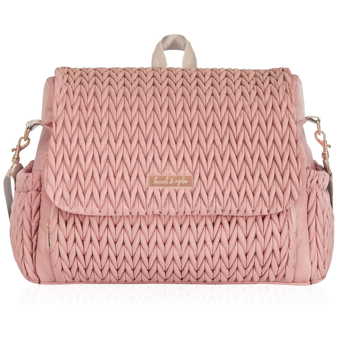 Hannah Sophia Belle Convertible Diaper Backpack Messenger Bag