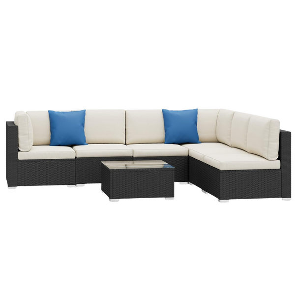 7-Piece YITAHOME Outdoor Furniture Set With Table & Cushions