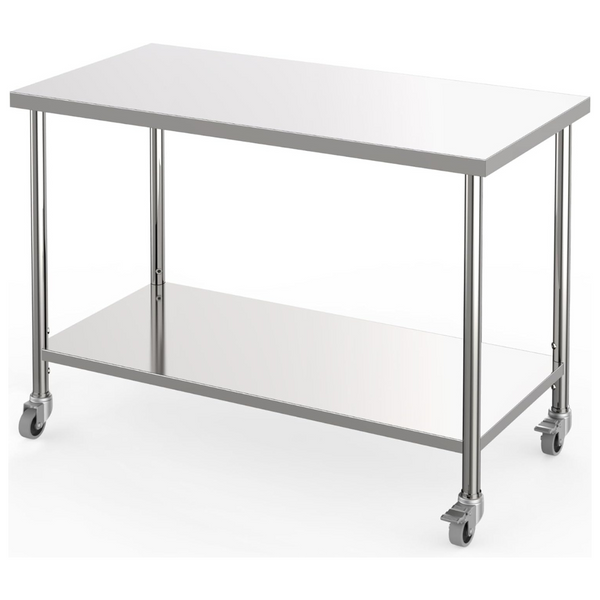 48" x 24" Commercial Stainless Steel Table