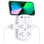 One Beat 11-in-1 USB Multi Plug Surge Protector Outlet Extender