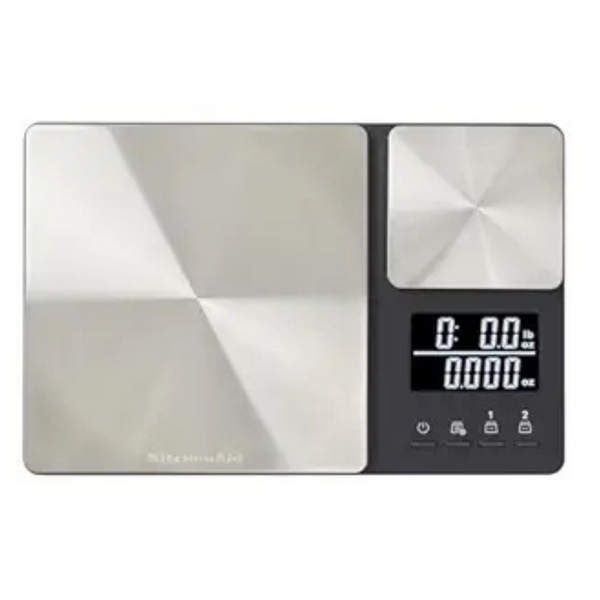 KitchenAid KQ909 Dual Platform 11lbs Digital Kitchen Scale