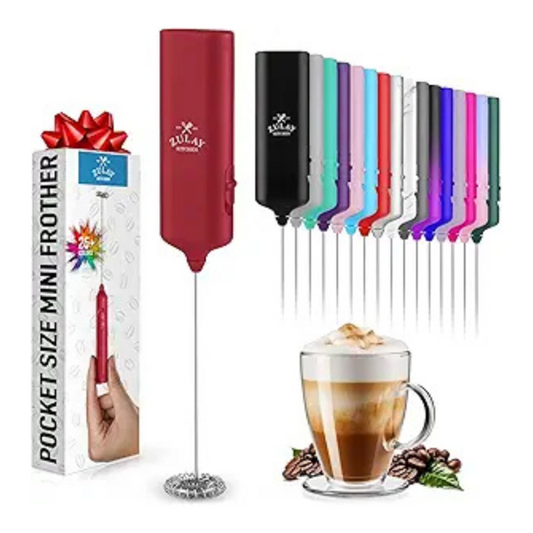 Powerful Handheld Stocking Stuffer Milk Frother Wand