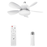 OSTIVE 18" 3 Colors 3000K-6500K Socket Fan Light With Remote