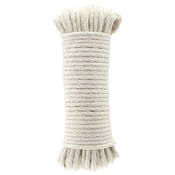 Amazon Basics Natural Cotton Braided All-Purpose Rope