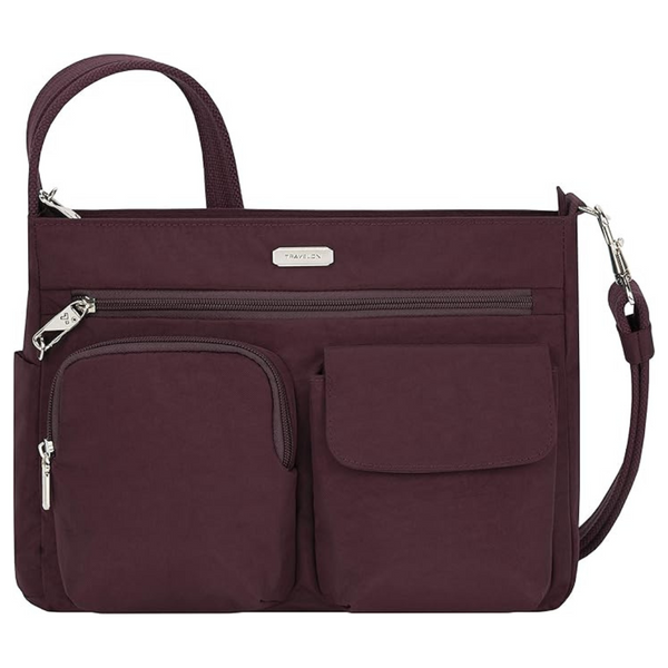 Anti-Theft Essentials Patch Pocket Crossbody Bag