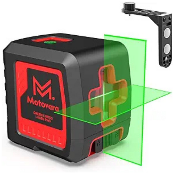 Motovera 100ft Laser Level Self leveling Green Cross Line