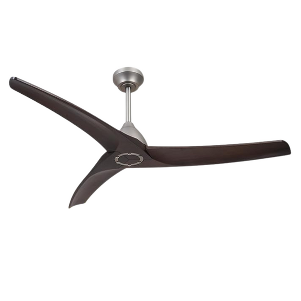 54" Wood Reversible DC Motor Ceiling Fan With 6-Speed