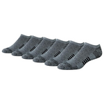 6-Pairs Amazon Essentials Mens No Show Cotton Socks
