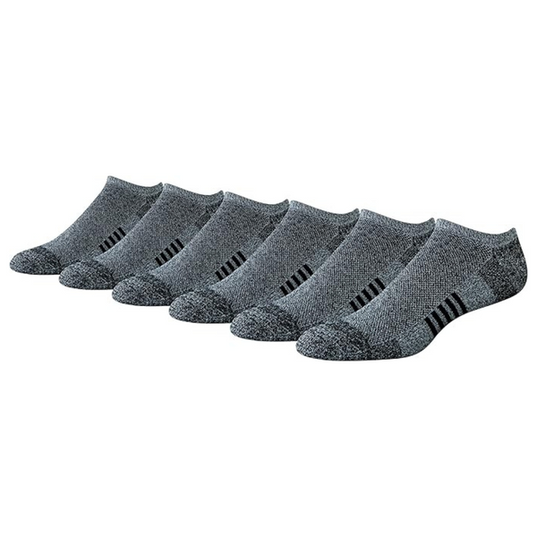 6-Pairs Amazon Essentials Mens No Show Cotton Socks