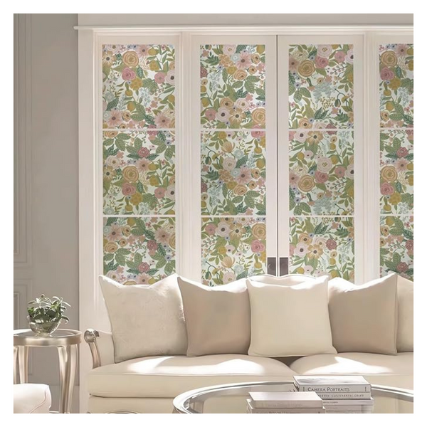 17.3in x 78.7in Heat UV Blocking Frosted Glass Window Film