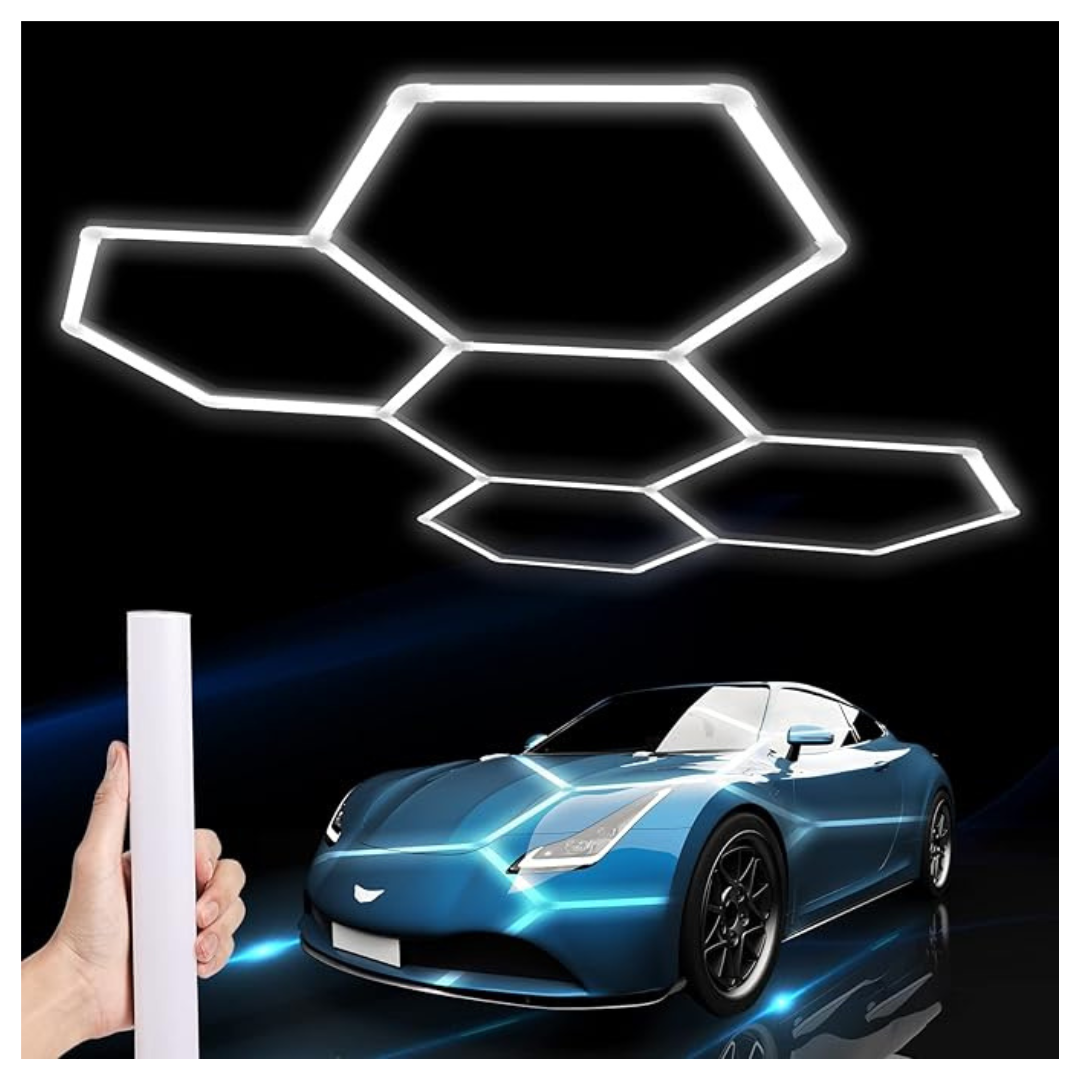 25-Pack Hexagon 26400LM 240W Super Bright LED Garage Light