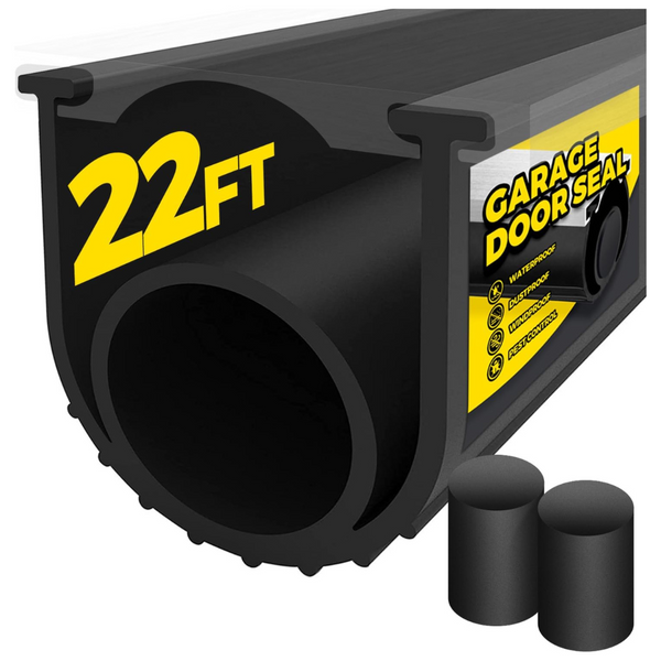 Holikme 22-Foot Garage Door Seal Kit