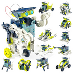 12-in-1 STEM Solar Science Engineering Building Project Kits