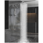 10" All Metal High Pressure Rainfall Shower Heads W/ Handheld Spray Combo