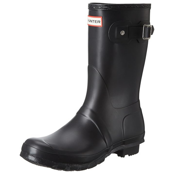 Hunter Women's Original Short Rain Boots (Black)