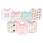 Hudson Baby Unisex BabyCotton Bibs (7 Pack)